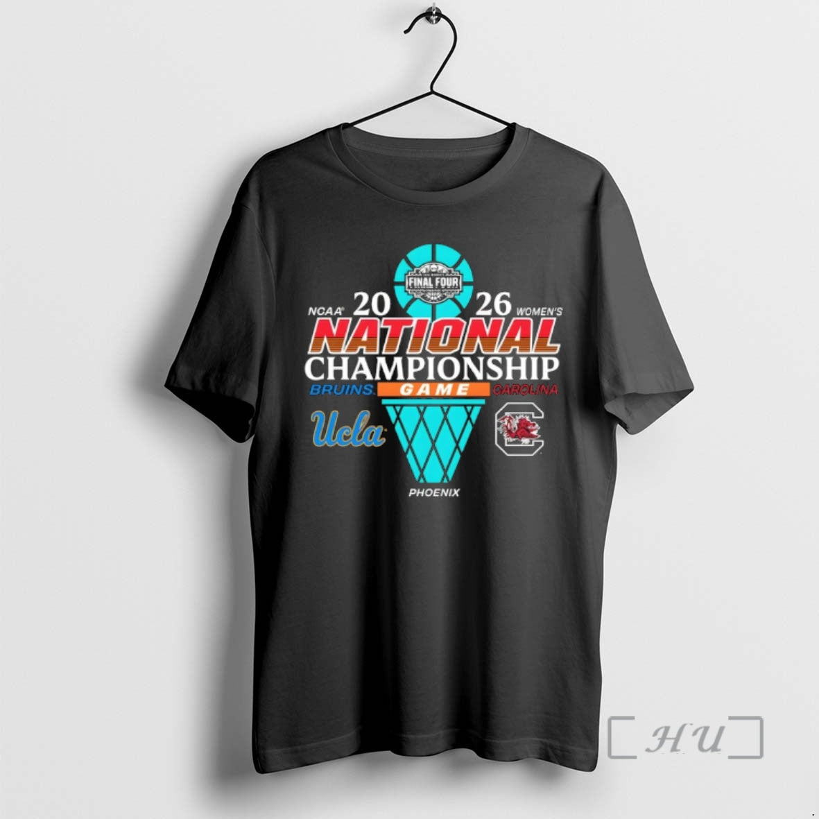 Officials Bruins Vs Gamecocks 2026 Ncaa Womens National Championship Matchup Unisex T-shirt, Sweatshirt, Hoodie, Long Sleeve Tee - T-Shirt, Sweatshirt, Hoodie