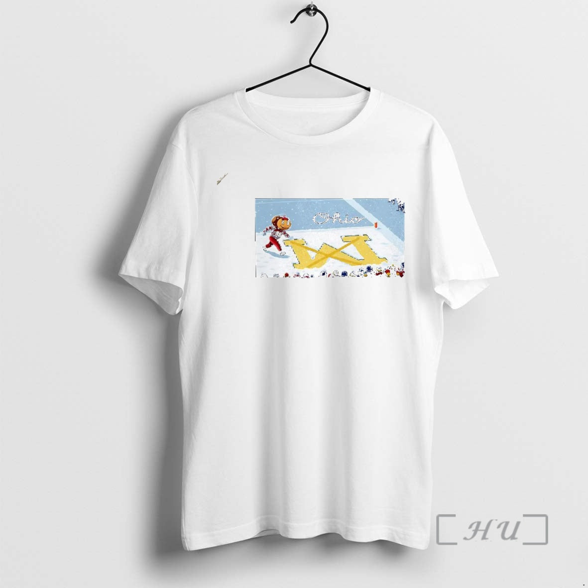 Officials Brutus Crossing Out Michigan - T-Shirt, Sweatshirt, Hoodie