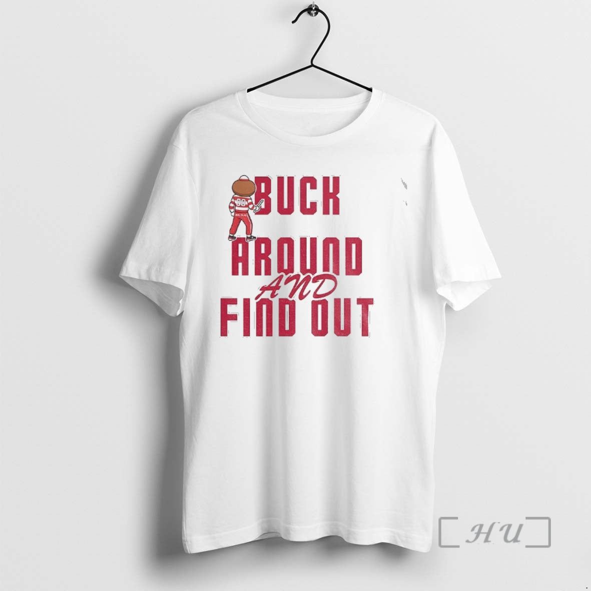 Officials Buck Around And Find Out Buckeyes Brutus Mascot Ohio - T-Shirt, Sweatshirt, Hoodie