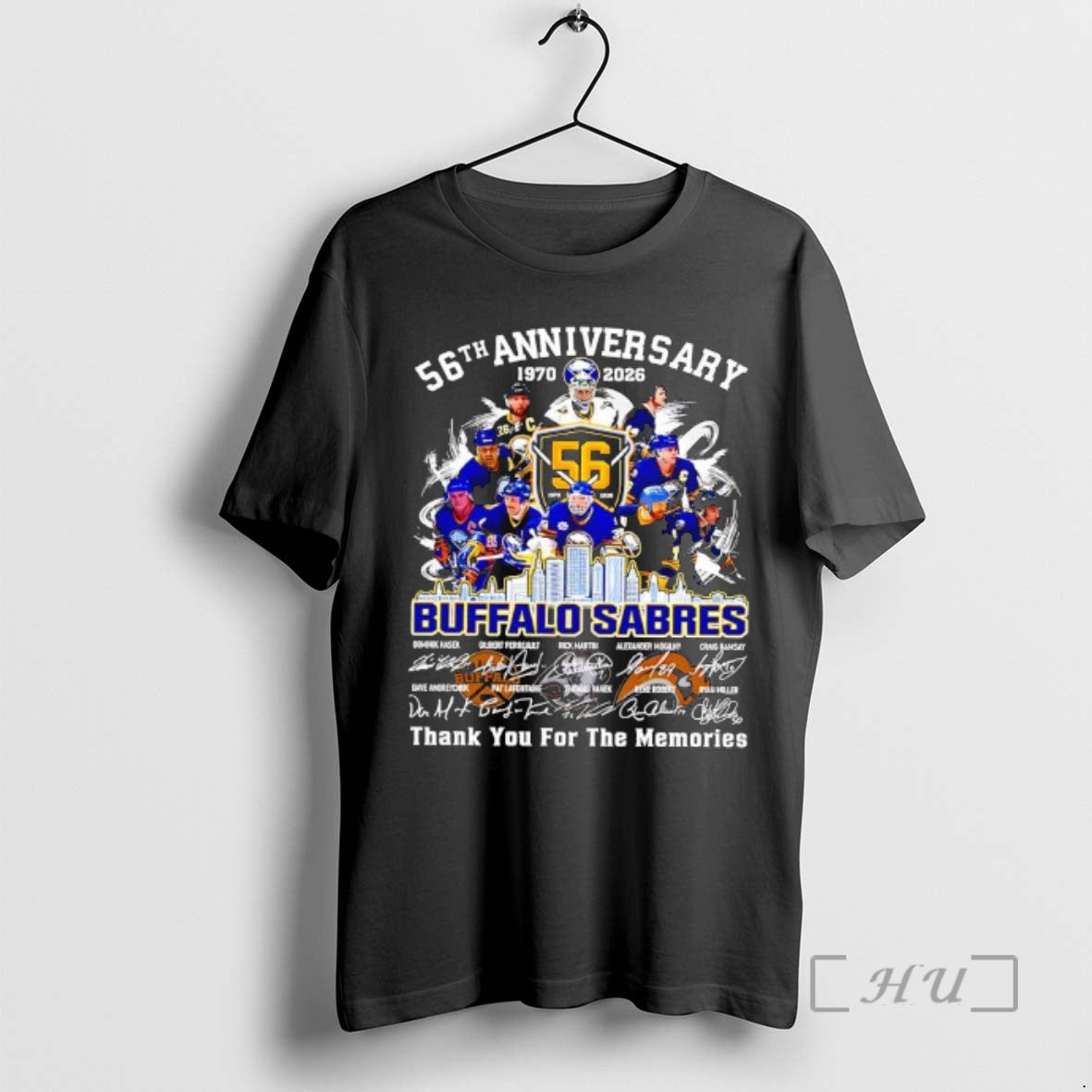 Officials Buffalo Sabres 56th Anniversary Thank You For The Memories Players Graphic Premium T Shirts - T-Shirt, Sweatshirt, Hoodie