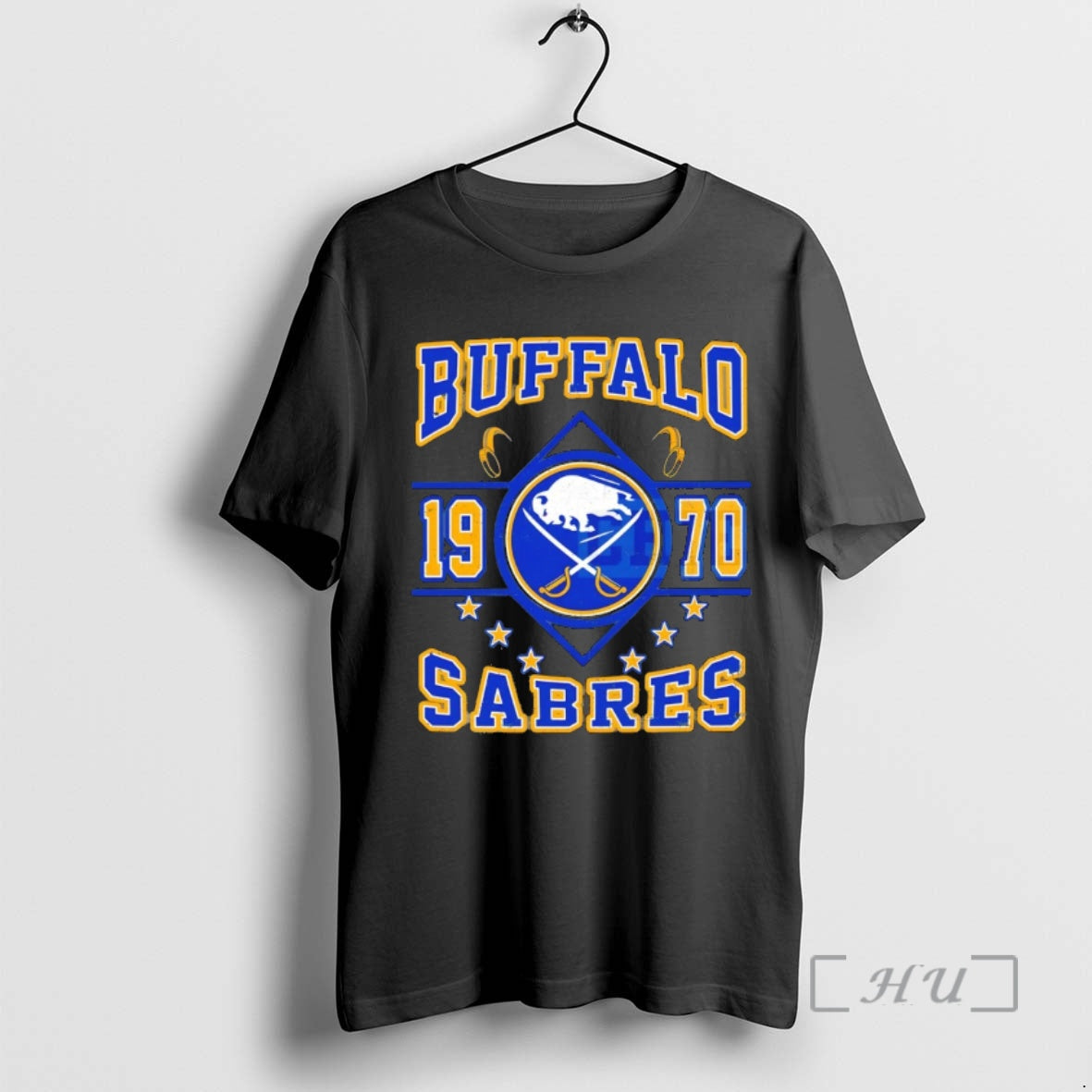 Officials Buffalo Sabres Hockey Est 1970 Nhl Logo Unisex T-shirt, Sweatshirt, Hoodie, Long Sleeve Tee - T-Shirt, Sweatshirt, Hoodie