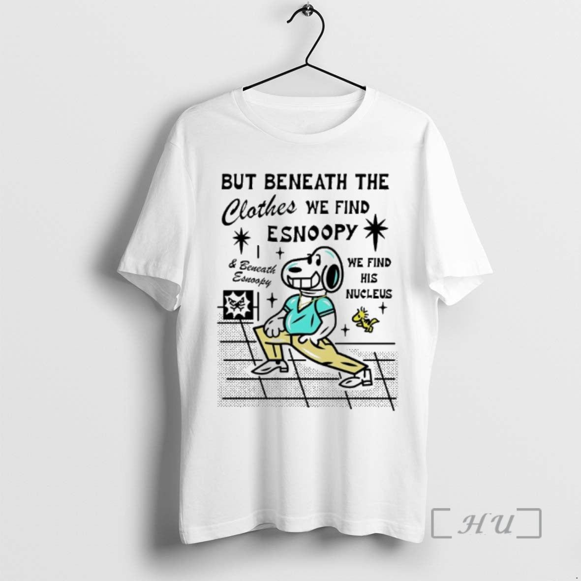 Officials But Beneath The Clothes We Find Esnoopy - T-Shirt, Sweatshirt, Hoodie