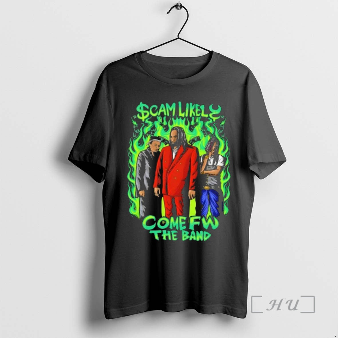 Officials Cam Likely Come Fw The Band Green Unisex T-shirt, Sweatshirt, Hoodie, Long Sleeve Tee - T-Shirt, Sweatshirt, Hoodie