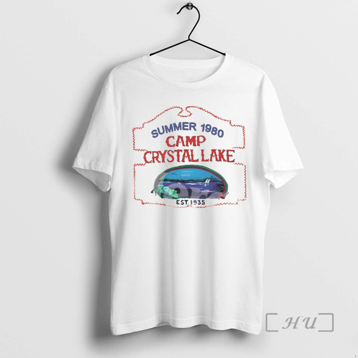Officials Camp Crystal Lake Summer 1980 Est 1935 Unisex T-shirt, Sweatshirt, Hoodie, Long Sleeve Tee - T-Shirt, Sweatshirt, Hoodie