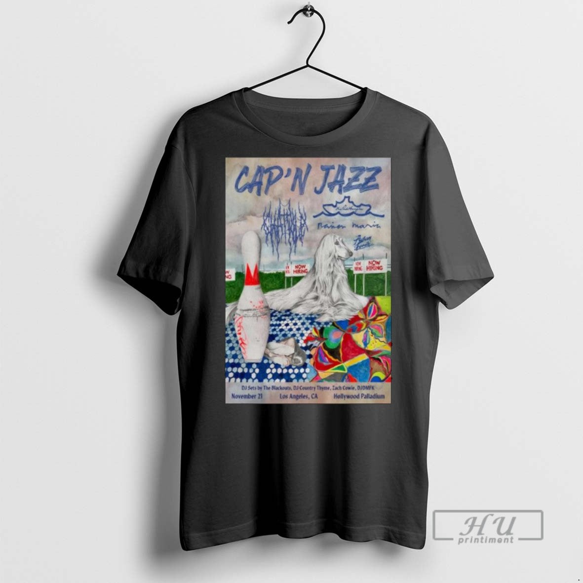Officials Capn Jazz Hollywood Palladium Shows Nov 11 2025 Long Sleve T Shirt Unisex T-shirt, Sweatshirt, Hoodie, Long Sleeve Tee - T-Shirt, Sweatshirt, Hoodie