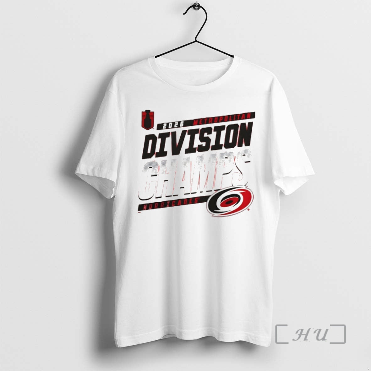 Officials Carolina Hurricanes 2026 Metropolitan Division Champions Logo Unisex T-shirt, Sweatshirt, Hoodie, Long Sleeve Tee - T-Shirt, Sweatshirt, Hoodie