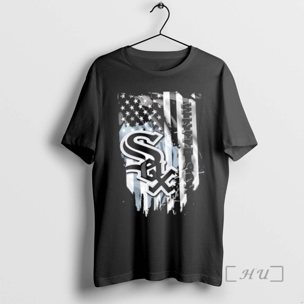 Officials Chicago White Sox Baseball X American Flag - T-Shirt, Sweatshirt, Hoodie