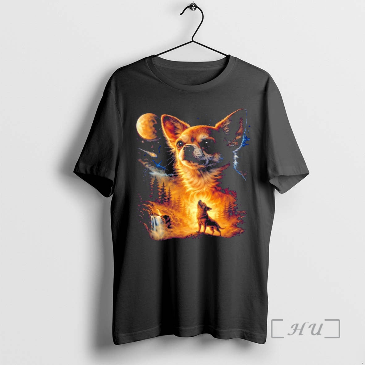 Officials Chihuahua Full Moon - T-Shirt, Sweatshirt, Hoodie