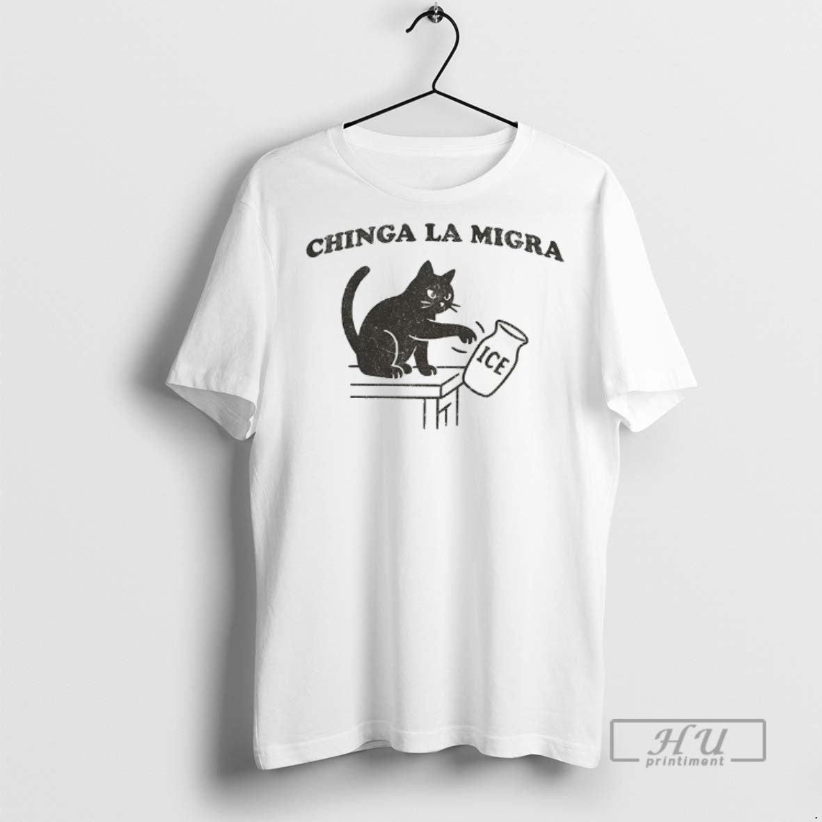 Officials Chinga La Migra Abolish Ice Funny Cat Political T Shirts Unisex T-shirt, Sweatshirt, Hoodie, Long Sleeve Tee - T-Shirt, Sweatshirt, Hoodie