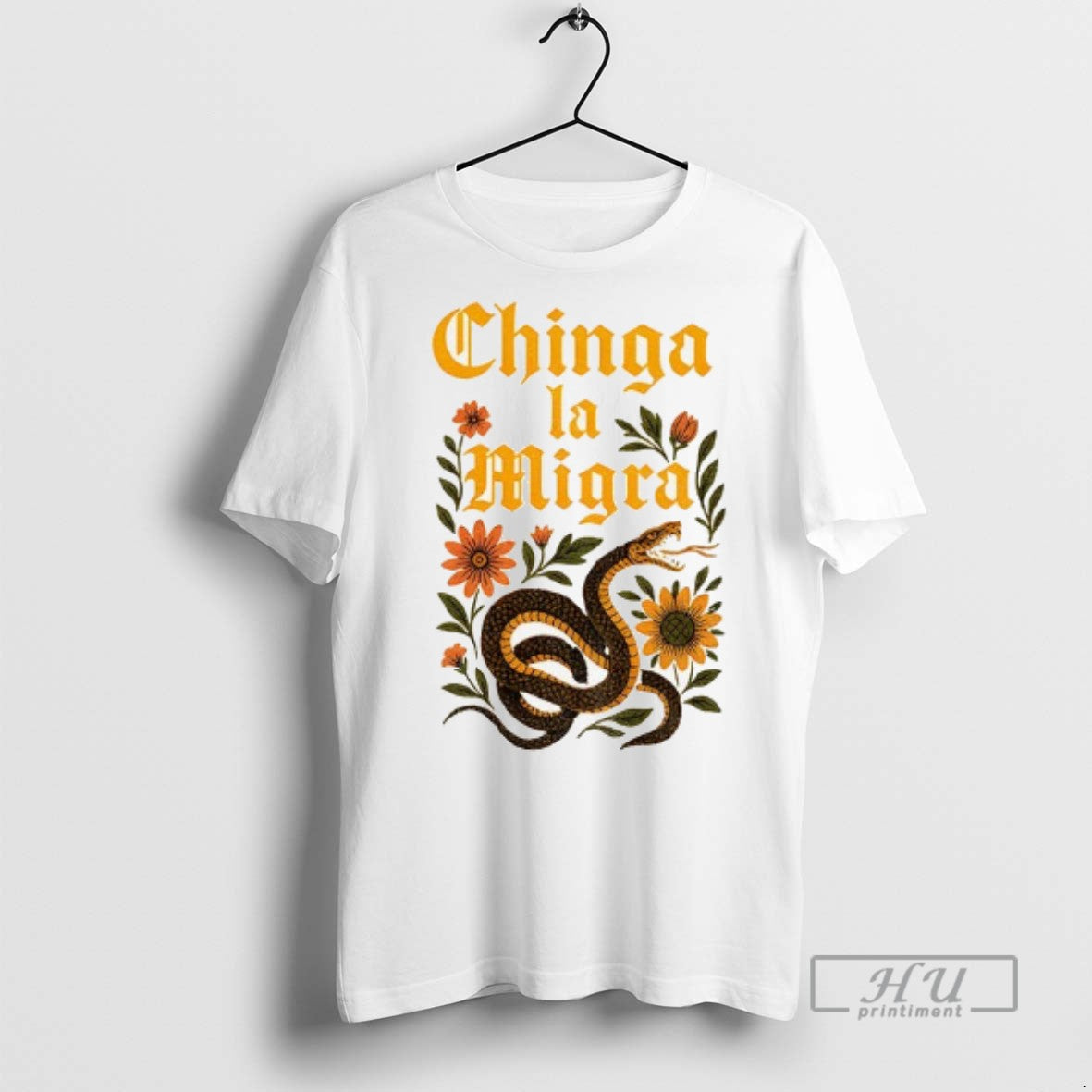 Officials Chinga La Migra Snake Protest Tee Abolish Ice T Shirts Unisex T-shirt, Sweatshirt, Hoodie, Long Sleeve Tee - T-Shirt, Sweatshirt, Hoodie