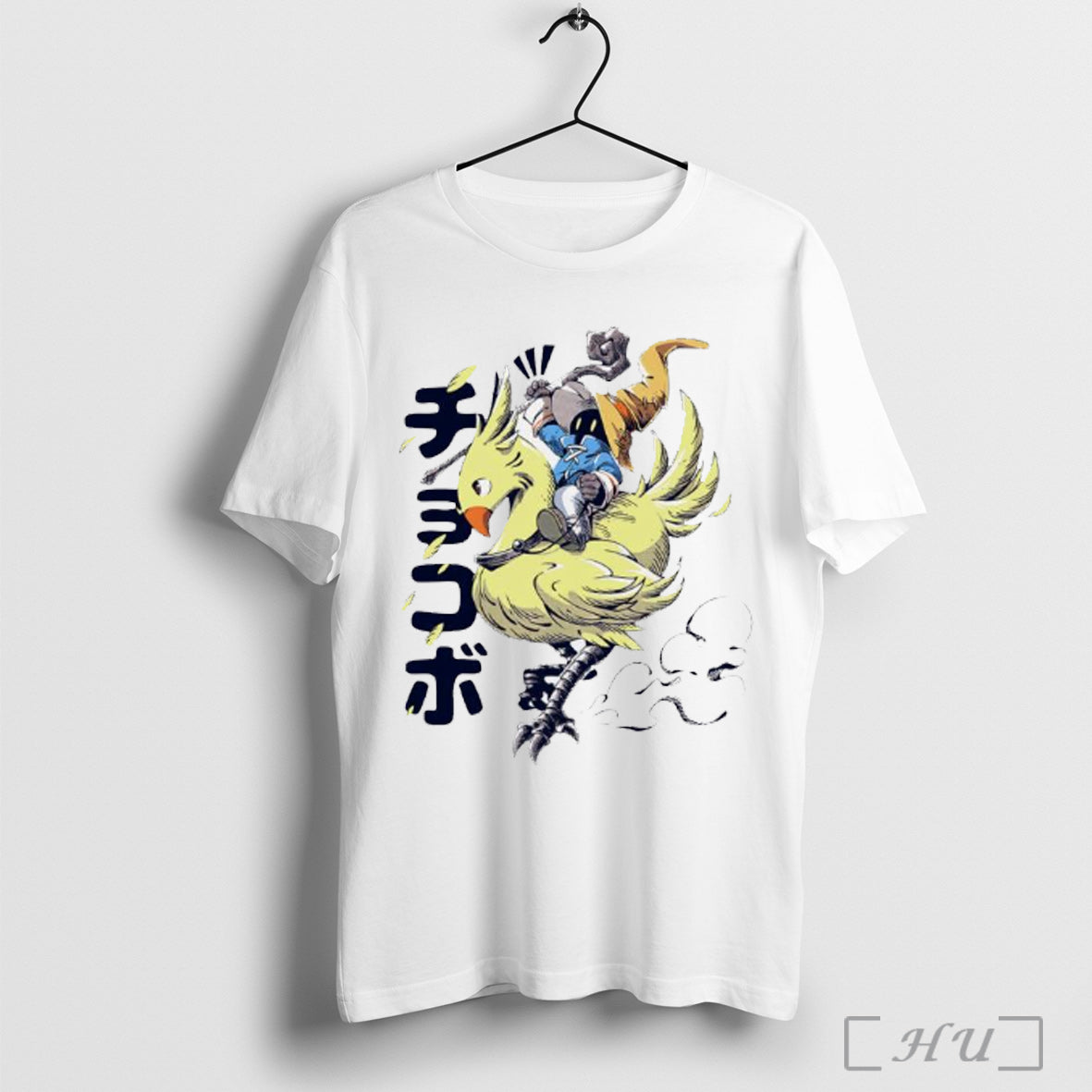 Officials Chocobo And Black Mage Final Fantasy Video Game Character T Shirt Unisex T-shirt, Sweatshirt, Hoodie, Long Sleeve Tee - T-Shirt, Sweatshirt, Hoodie
