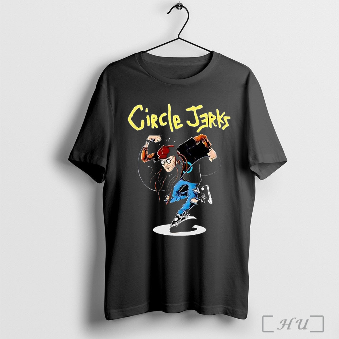 Officials Circle Jerks North American Tour 2025 Date Back T Shirt Unisex T-shirt, Sweatshirt, Hoodie, Long Sleeve Tee - T-Shirt, Sweatshirt, Hoodie
