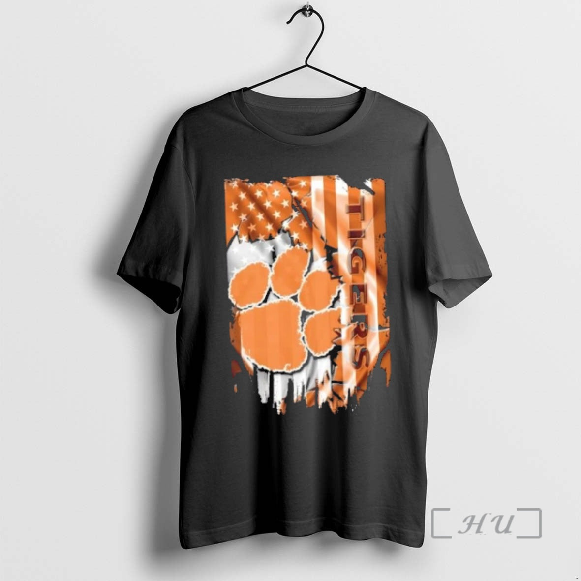 Officials Clemson Tigers Football X American Flag - T-Shirt, Sweatshirt, Hoodie