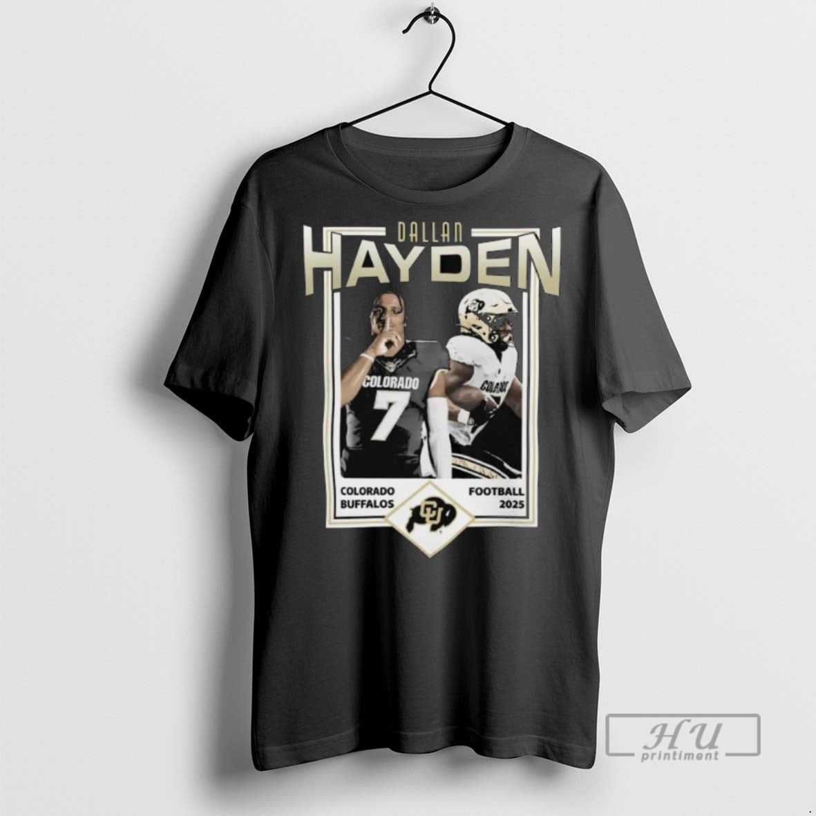 Officials Colorado Buffs Merch Cu Football Dallan Hayden White Shh Long Sleve T Shirt Unisex T-shirt, Sweatshirt, Hoodie, Long Sleeve Tee - T-Shirt, Sweatshirt, Hoodie