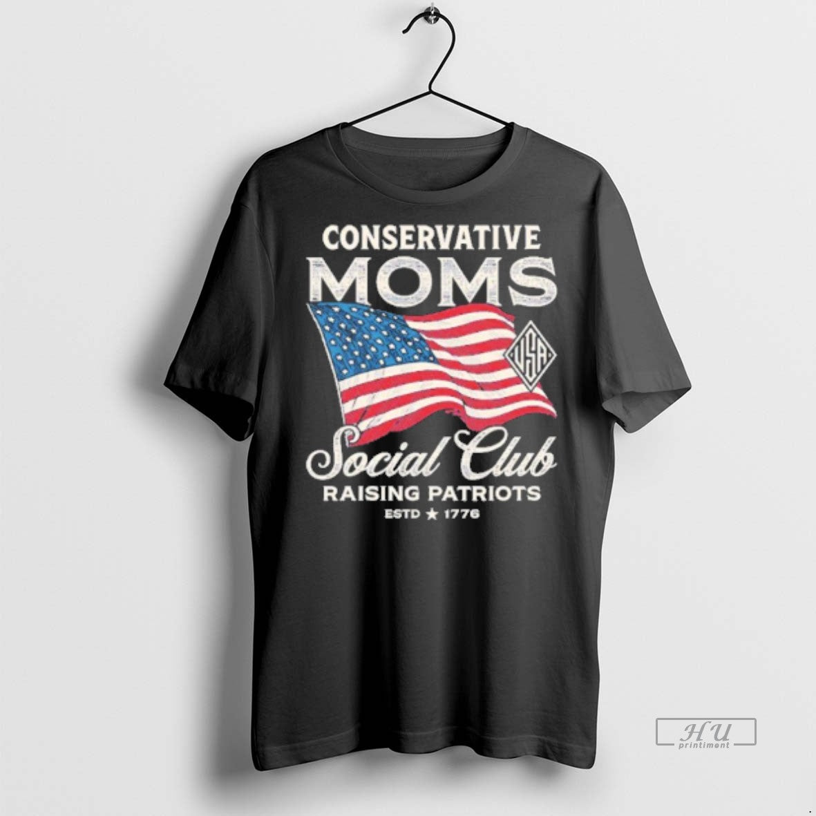 Officials Conservative Moms Social Club Raising Patriots Usa Flag T Shirt Sweater Unisex T-shirt, Sweatshirt, Hoodie, Long Sleeve Tee - T-Shirt, Sweatshirt, Hoodie