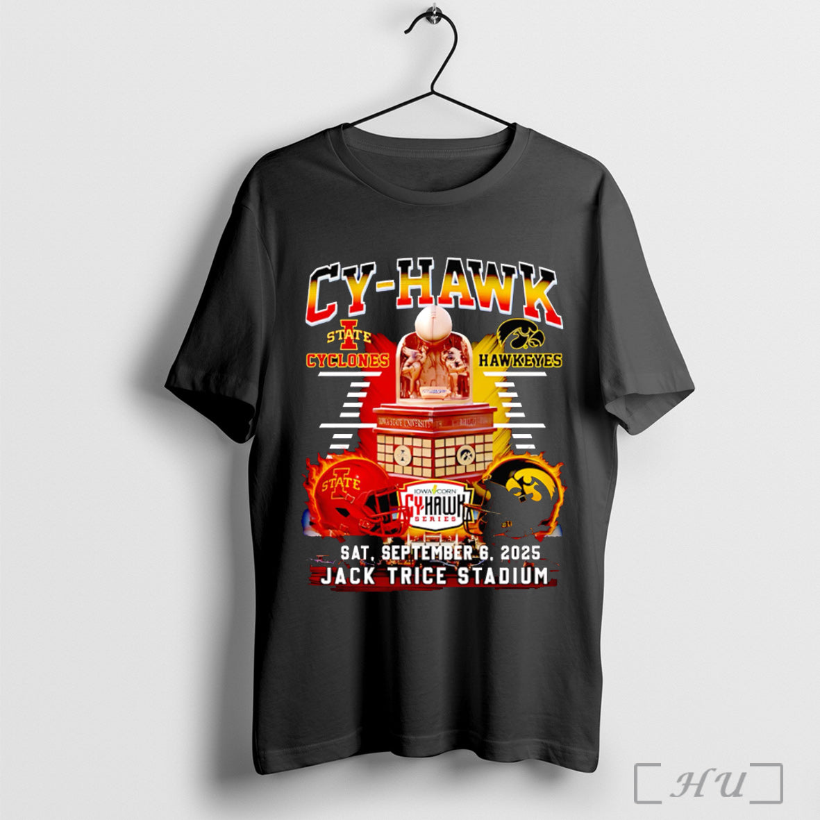 Officials Cy Hawk Iowa State Cyclones Vs Iowa Hawkeyes Helmet T Shirt Unisex T-shirt, Sweatshirt, Hoodie, Long Sleeve Tee - T-Shirt, Sweatshirt, Hoodie