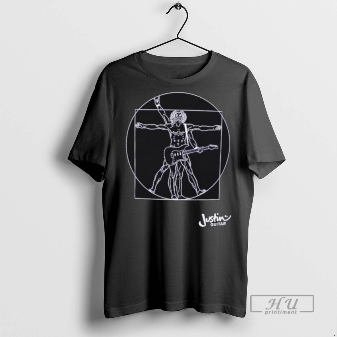 Officials Da Vinci Guitar T Shirts Unisex T-shirt, Sweatshirt, Hoodie, Long Sleeve Tee - T-Shirt, Sweatshirt, Hoodie