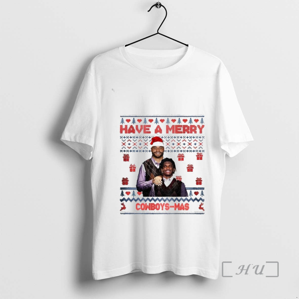 Officials Dak Prescott And Ceedee Lamb Dallas Cowboys Stepbrothers Have A Merry Cowboys Mas Christmas - T-Shirt, Sweatshirt, Hoodie
