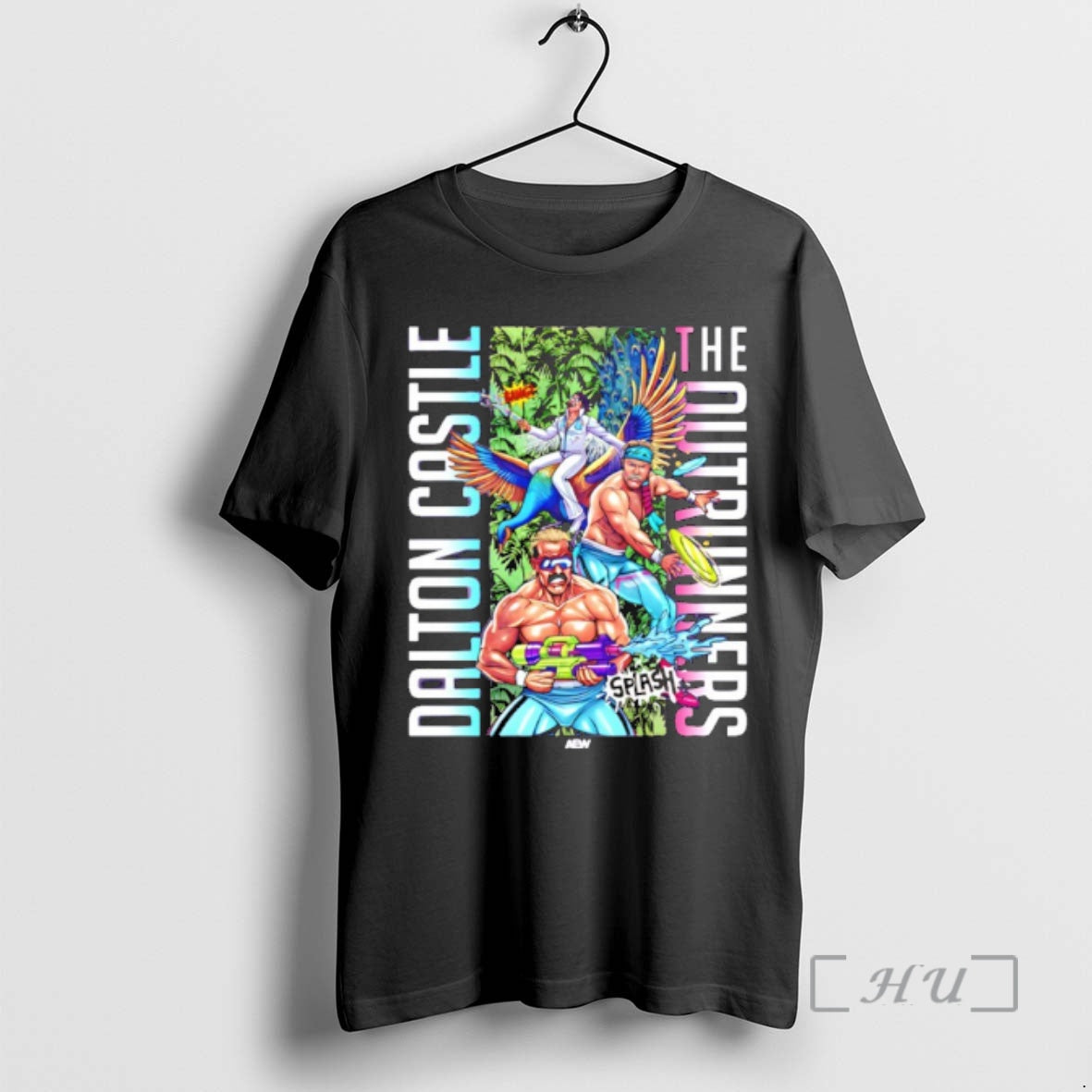 Officials Dalton Castle And The Outrunners Peacockrunners Caricature - T-Shirt, Sweatshirt, Hoodie
