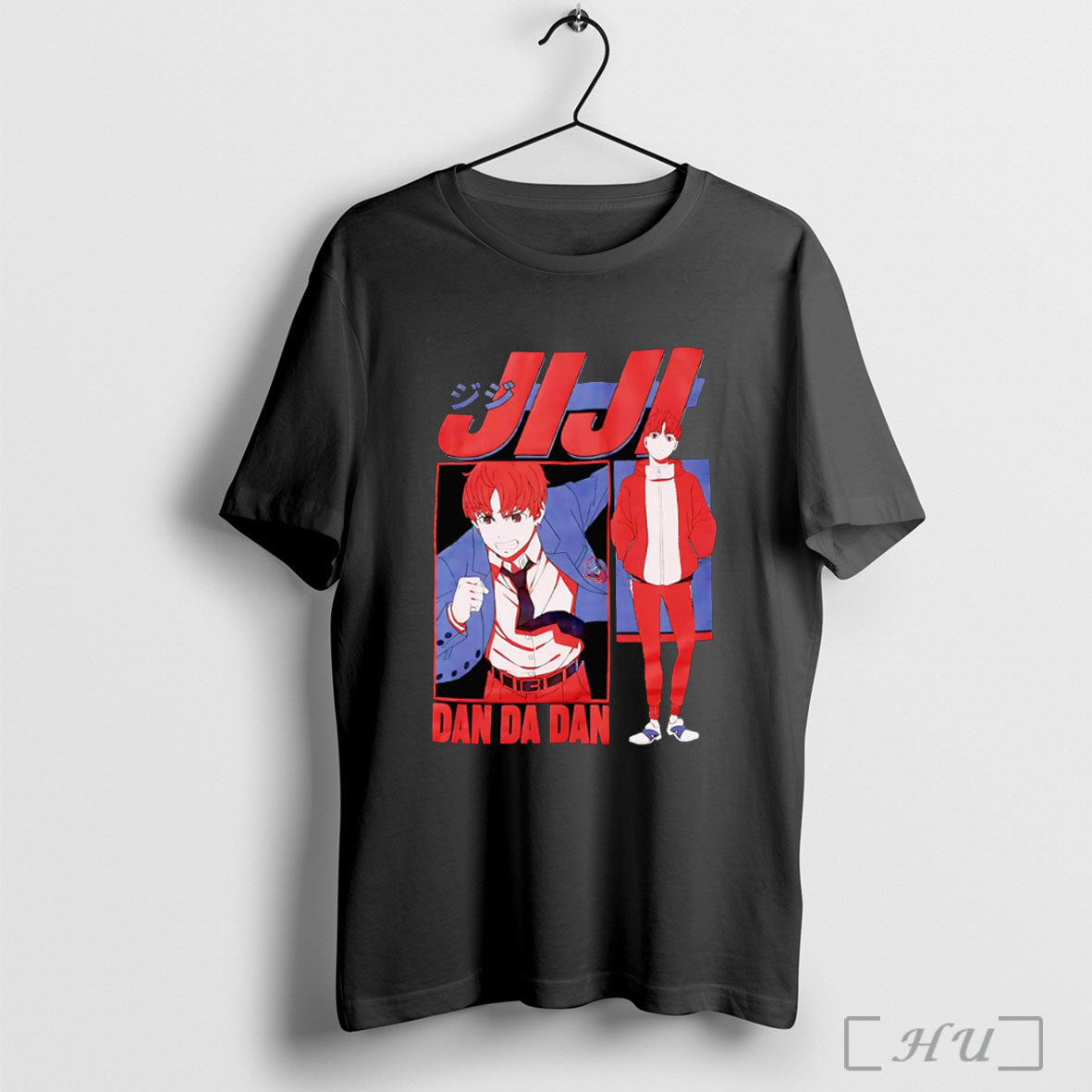 Officials Dandadan Jiji Tonal Poster T Shirt Unisex T-shirt, Sweatshirt, Hoodie, Long Sleeve Tee - T-Shirt, Sweatshirt, Hoodie