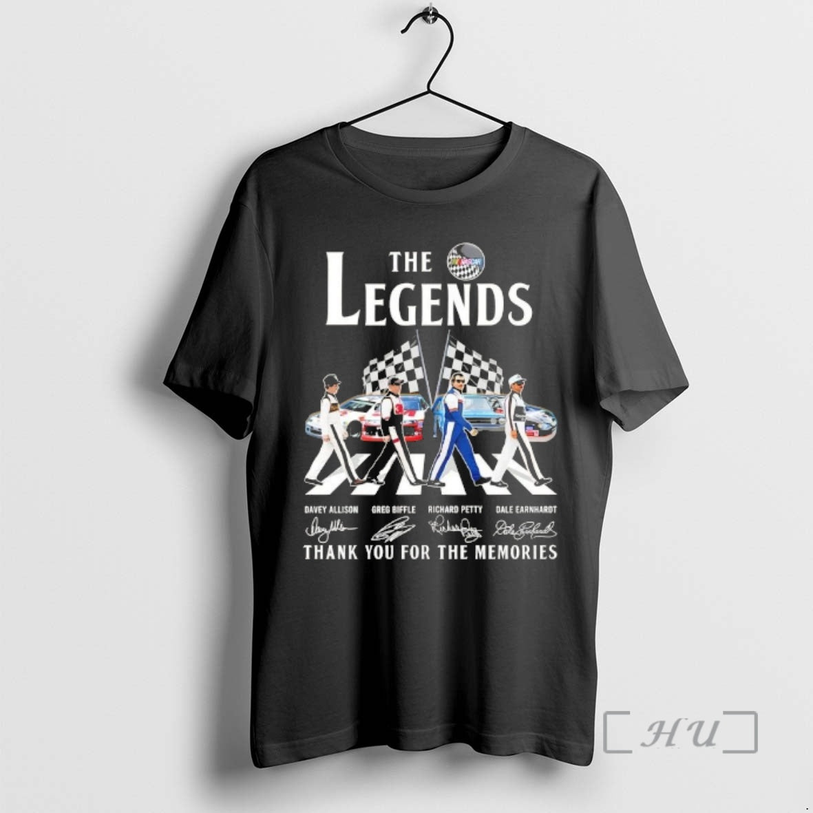Officials Davey Allison And Legends Abbey Road Thank You For The Memories Signatures Premium - T-Shirt, Sweatshirt, Hoodie