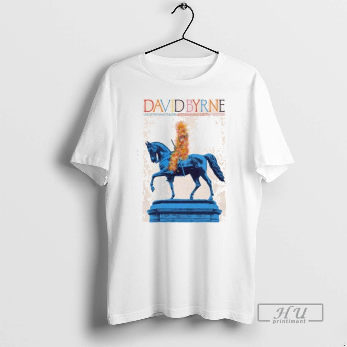 Officials David Byrne Live At The Wang Theatre Boston Ma Tour Oct 2 4 2025 Unisex T-shirt, Sweatshirt, Hoodie, Long Sleeve Tee - T-Shirt, Sweatshirt, Hoodie