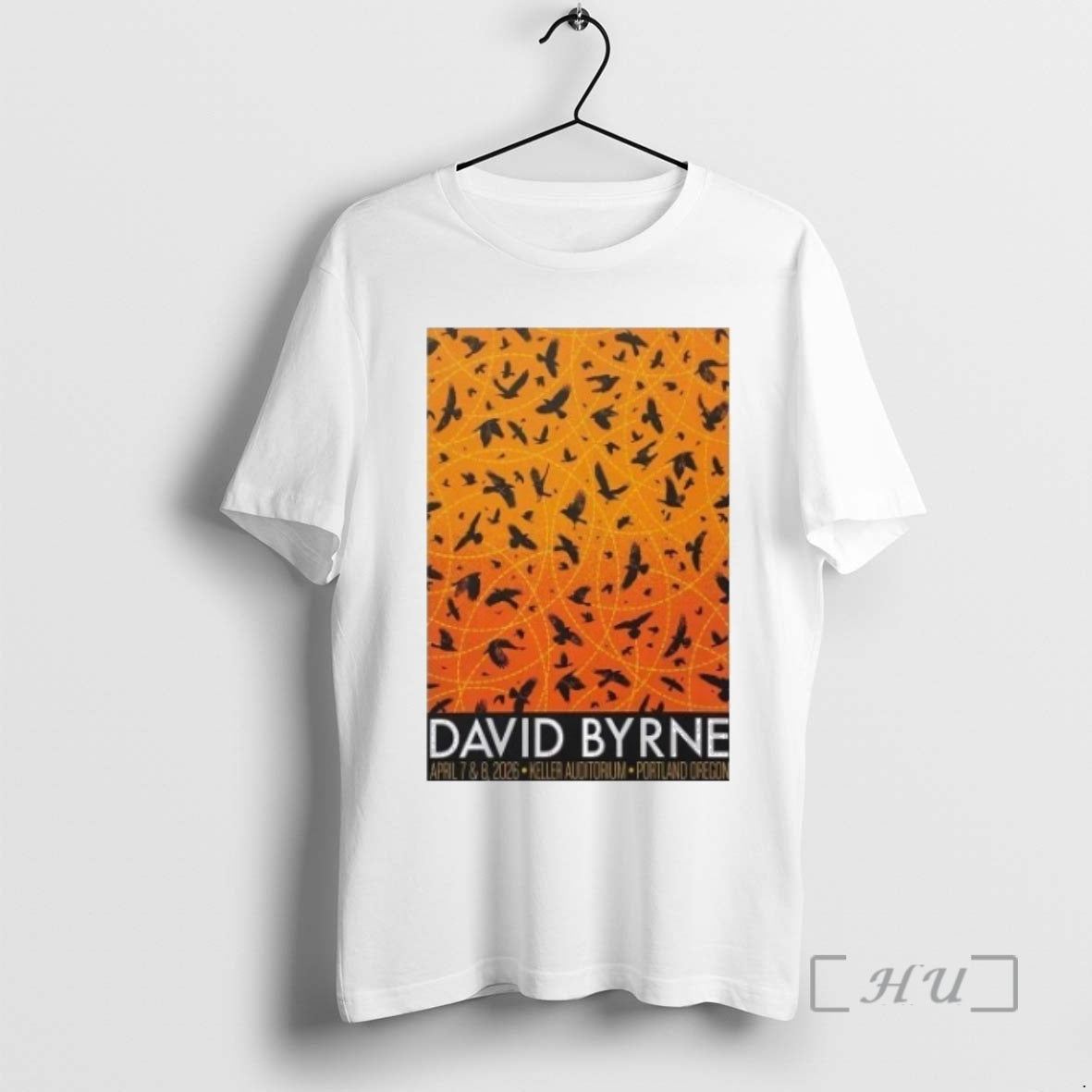 Officials David Byrne Portland Or Apr 7 And 8 2026 Unisex T-shirt, Sweatshirt, Hoodie, Long Sleeve Tee - T-Shirt, Sweatshirt, Hoodie