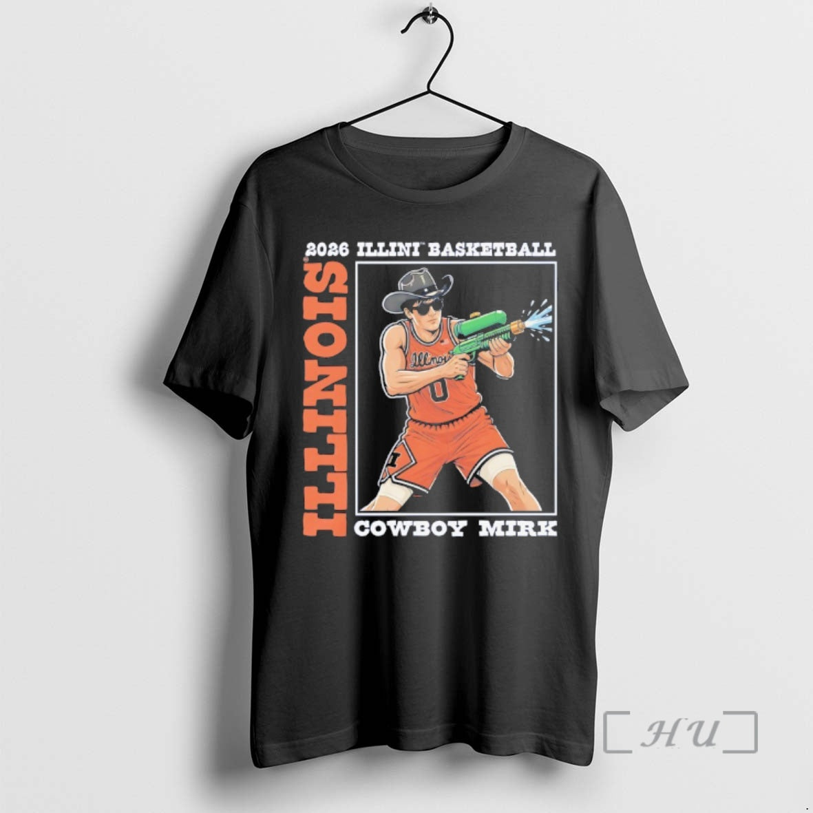 Officials David Mirkovic Illinois Fighting Illini Cowboy Mirk 2026 Unisex T-shirt, Sweatshirt, Hoodie, Long Sleeve Tee - T-Shirt, Sweatshirt, Hoodie