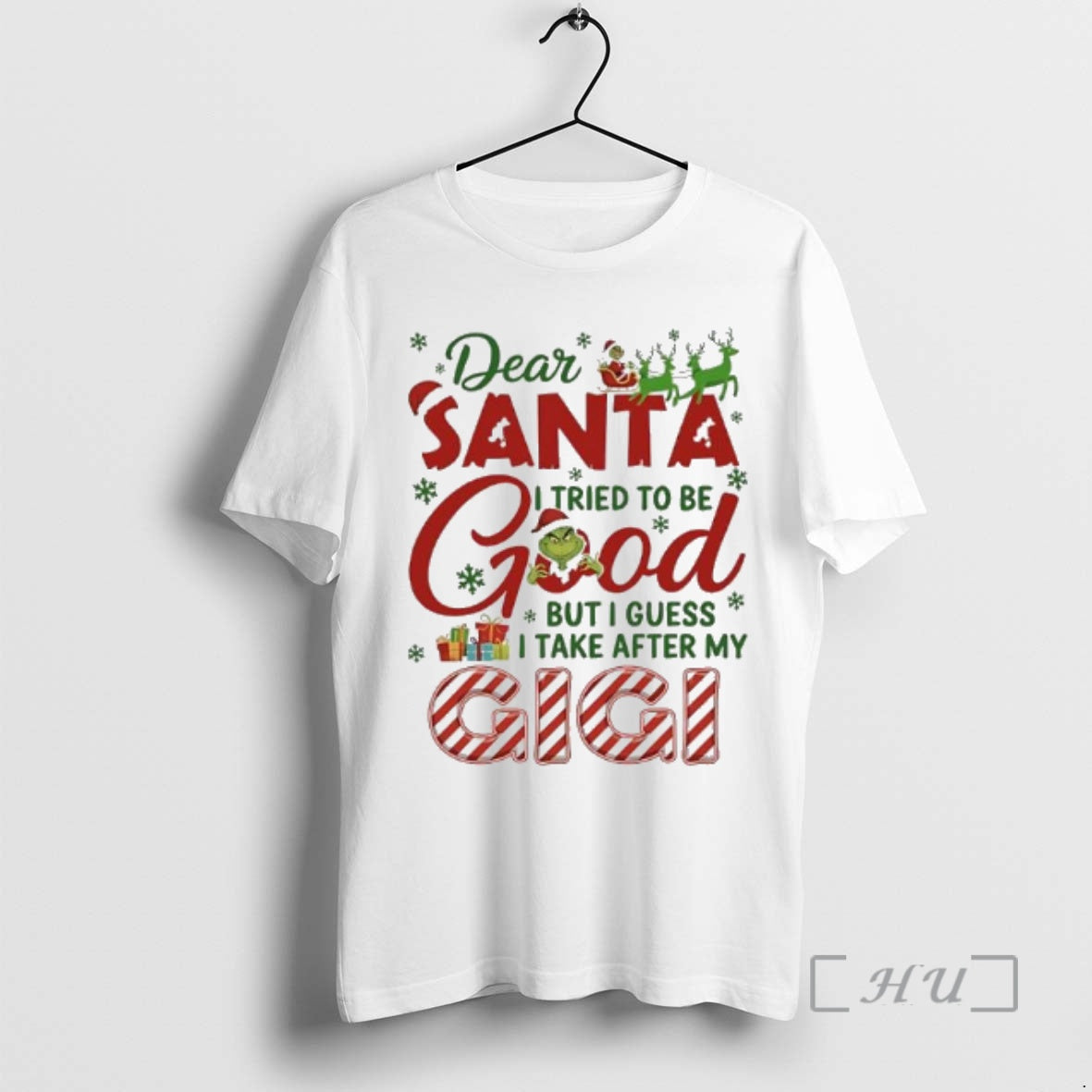 Officials Dear Santa I Tried To Be Good But I Guess I Take After My - T-Shirt, Sweatshirt, Hoodie