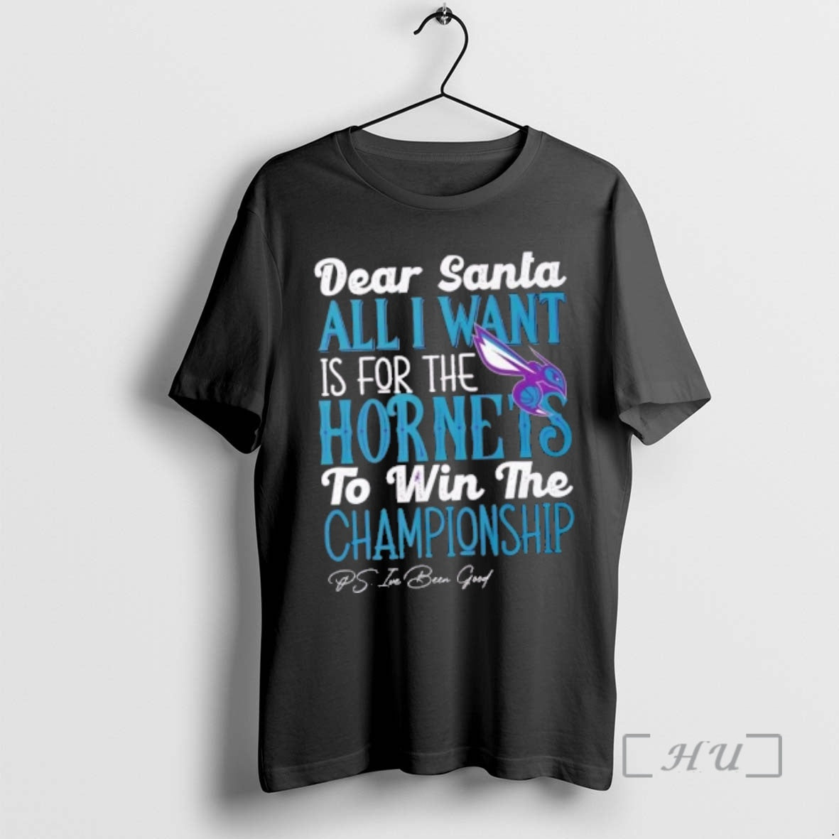 Officials Dear Santa All I Want Is For The Charlotte Hornets To Win The Championship - T-Shirt, Sweatshirt, Hoodie