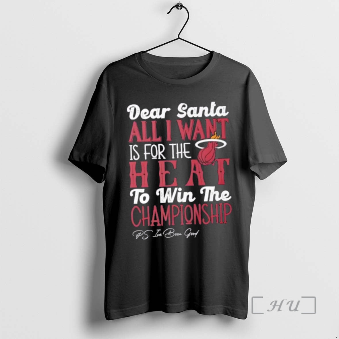 Officials Dear Santa All I Want Is For The Miami Heat To Win The Championship - T-Shirt, Sweatshirt, Hoodie