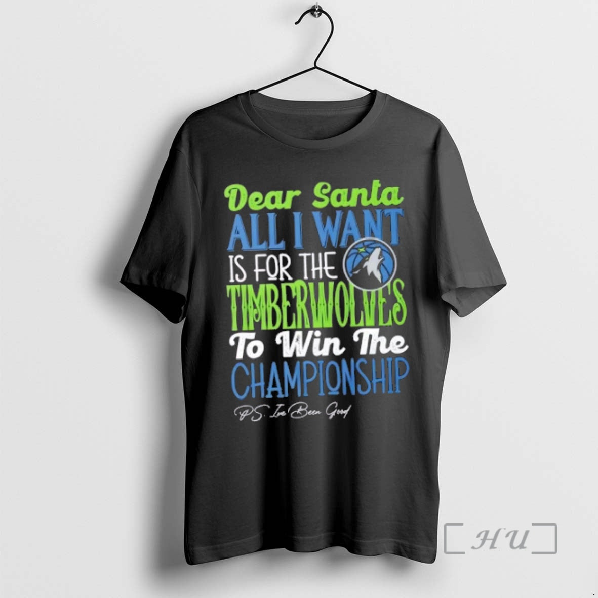 Officials Dear Santa All I Want Is For The Minnesota Timberwolves To Win The Championship - T-Shirt, Sweatshirt, Hoodie