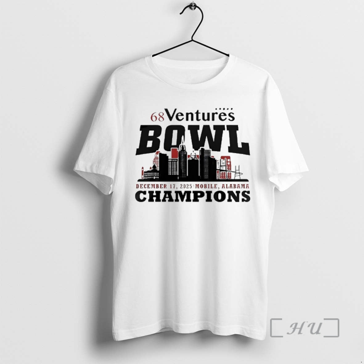 Officials Delaware Fightin Blue Hens 68 Ventures Bowl Champions 2025 - T-Shirt, Sweatshirt, Hoodie