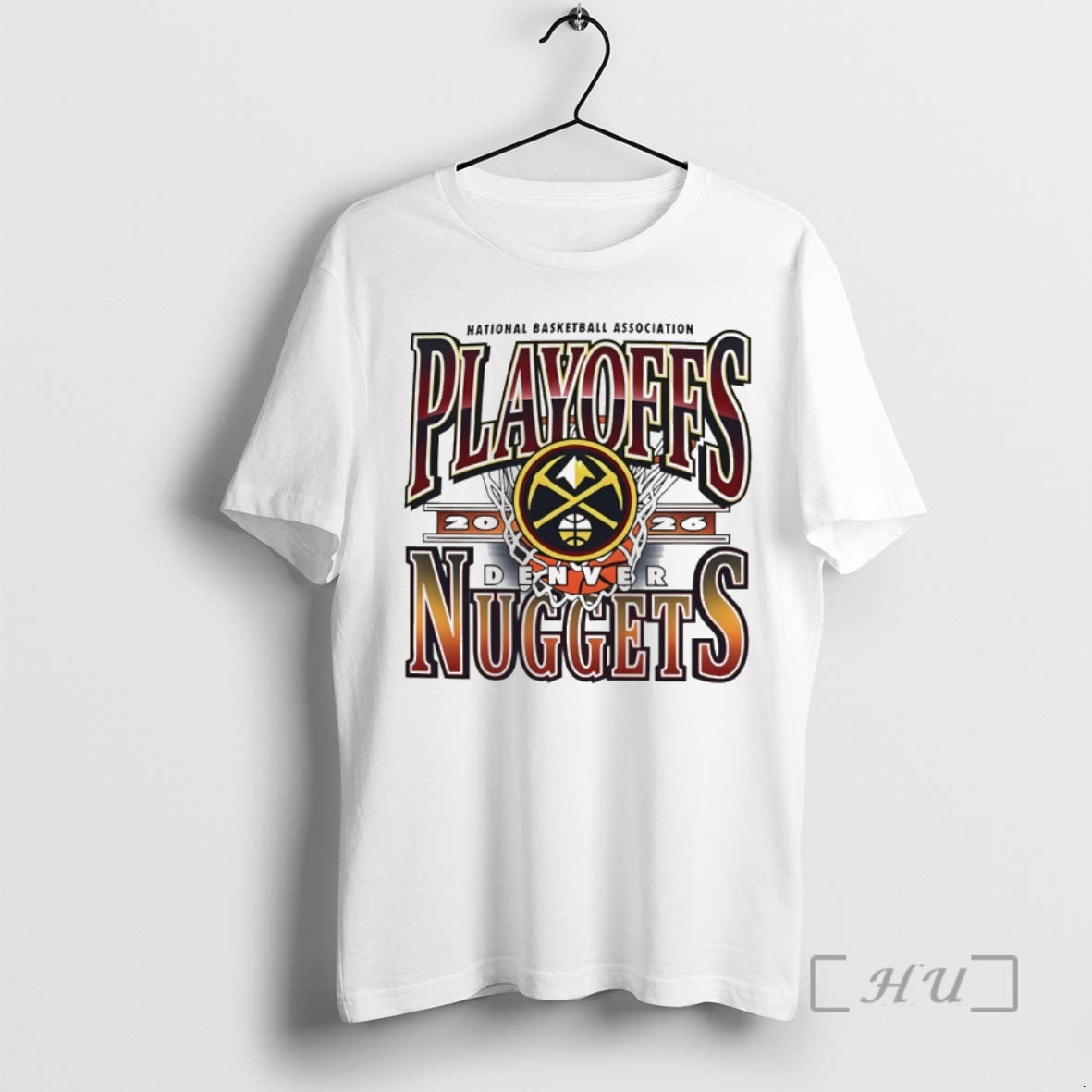 Officials Denver Nuggets 2026 Playoff Participant National Basketball Association Unisex T-shirt, Sweatshirt, Hoodie, Long Sleeve Tee - T-Shirt, Sweatshirt, Hoodie