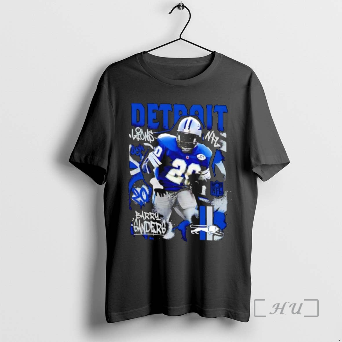 Officials Detroit Lions Barry Sanders Star Player - T-Shirt, Sweatshirt, Hoodie