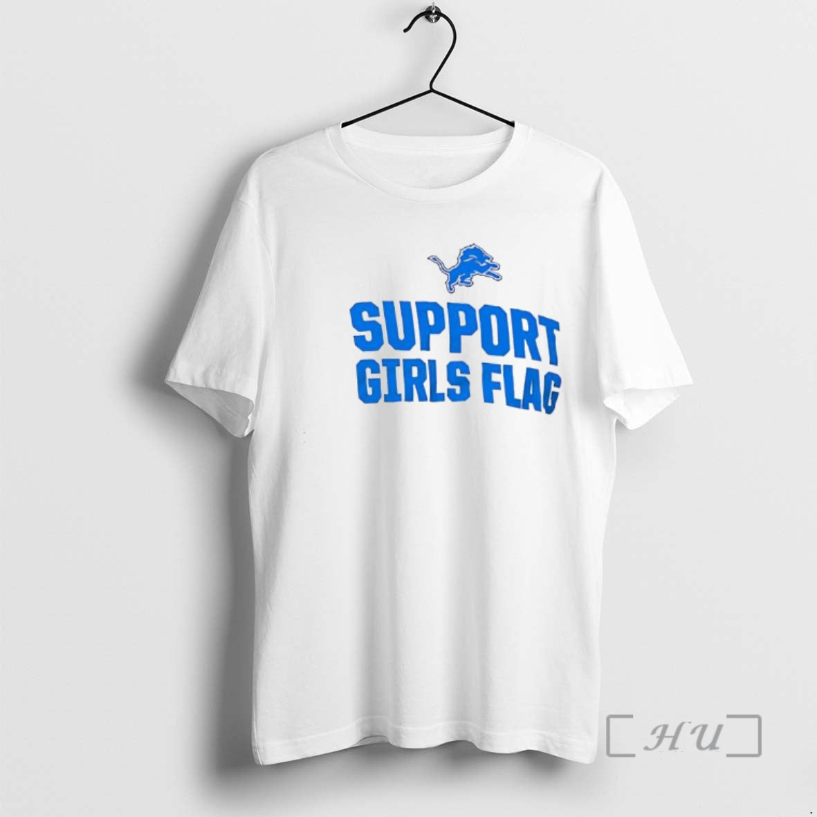 Officials Detroit Lions Hometown Support Girls Flag - T-Shirt, Sweatshirt, Hoodie