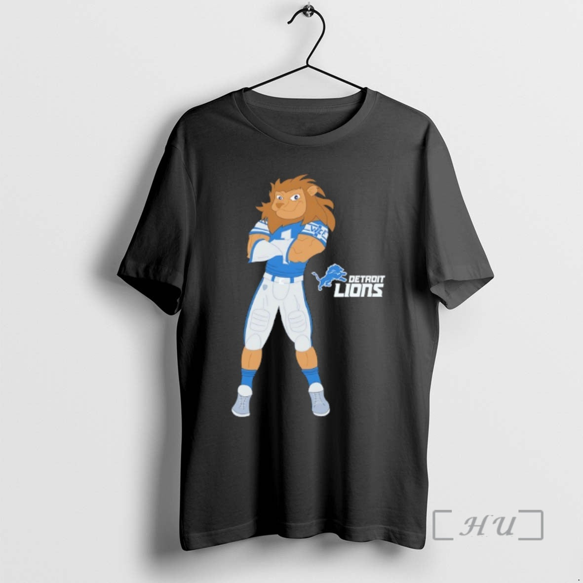 Officials Detroit Lions Roary Mascot Graphic - T-Shirt, Sweatshirt, Hoodie