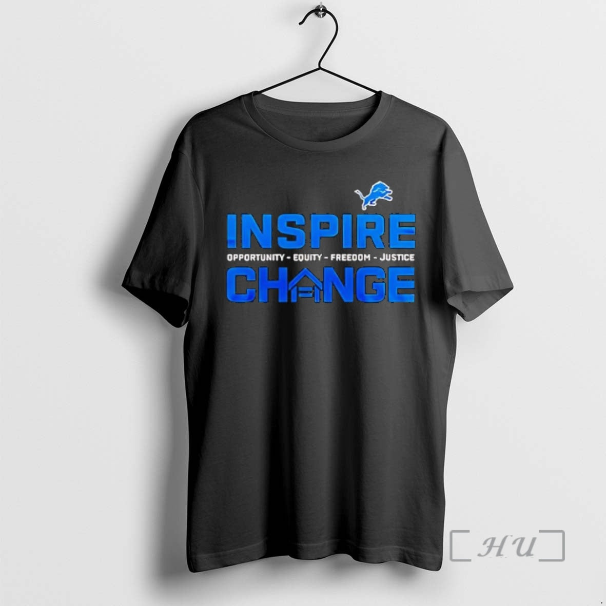 Officials Detroit Lions X Inspire Change Logo - T-Shirt, Sweatshirt, Hoodie