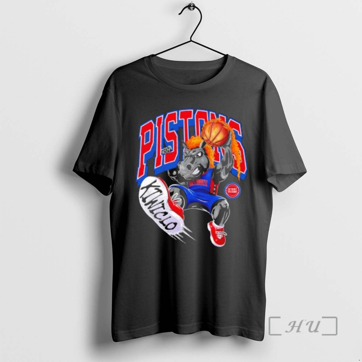 Officials Detroit Pistons Mascot Hooper Slam Basketball - T-Shirt, Sweatshirt, Hoodie