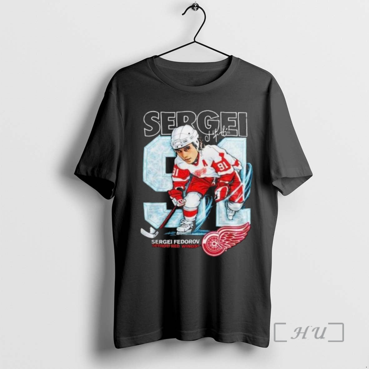 Officials Detroit Red Wings Sergei Fedorov Night 2026 Celebration - T-Shirt, Sweatshirt, Hoodie