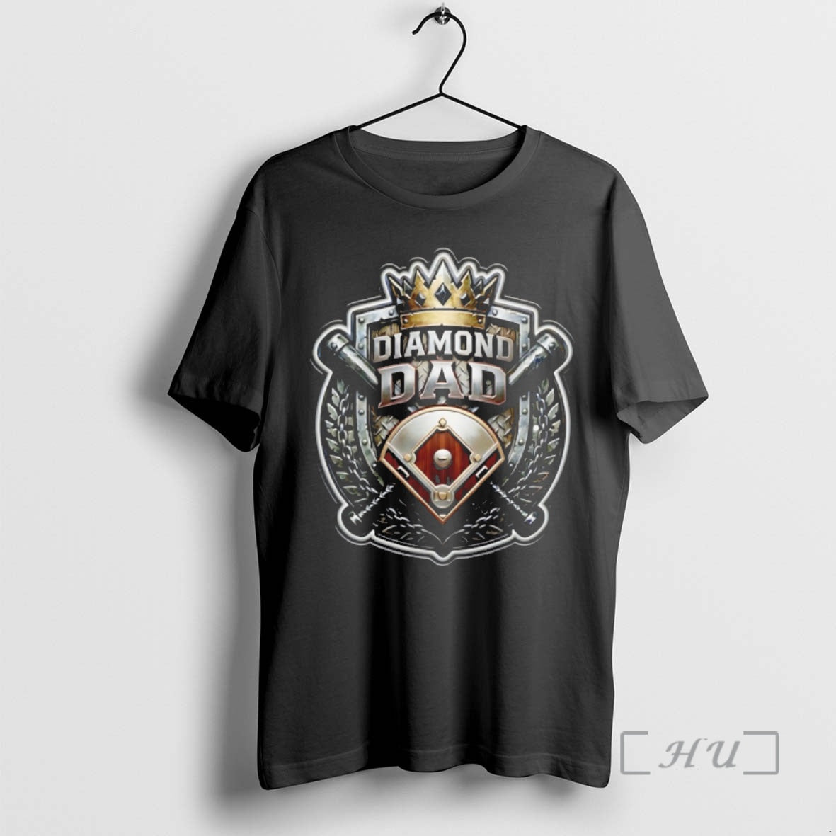 Officials Diamond Dad Baseball Logo 2026 Unisex T-shirt, Sweatshirt, Hoodie, Long Sleeve Tee - T-Shirt, Sweatshirt, Hoodie