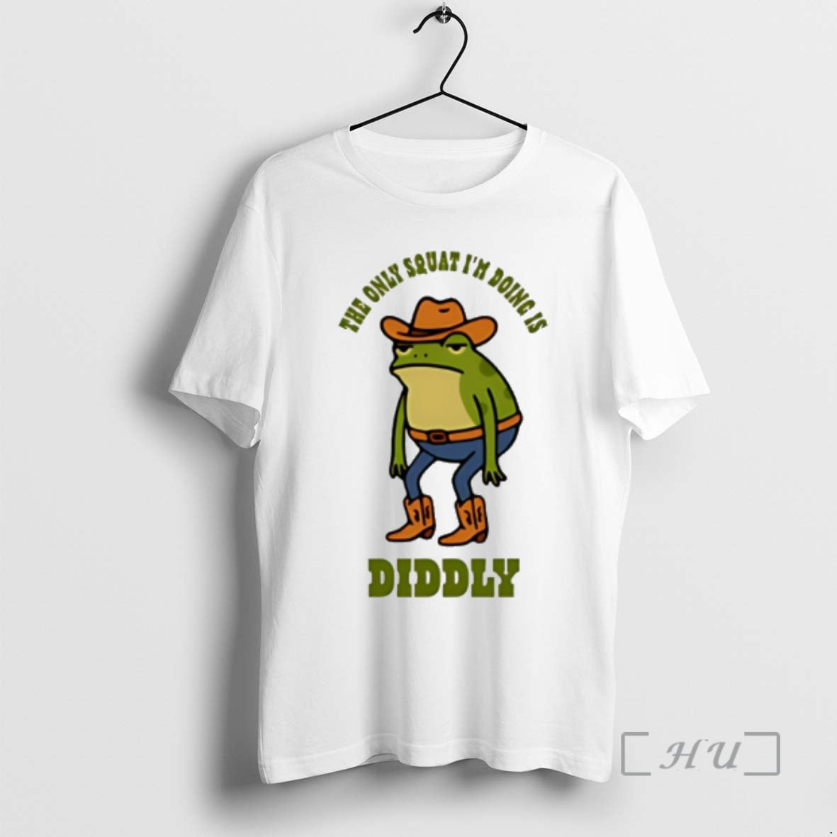 Officials Diddly The Only Squat Im Doing Is Diddly Frog - T-Shirt, Sweatshirt, Hoodie