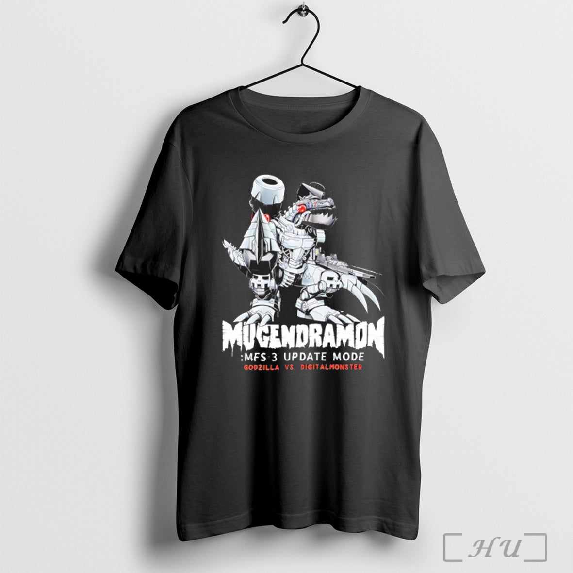 Officials Digimon Vs Godzilla Mugendramon T Shirt Unisex T-shirt, Sweatshirt, Hoodie, Long Sleeve Tee - T-Shirt, Sweatshirt, Hoodie