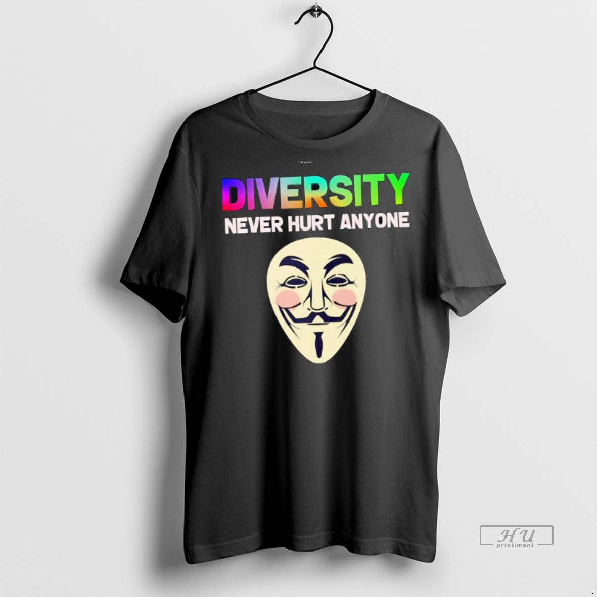 Officials Diversity Never Hurt Anyone Mask T Shirt Sweater Unisex T-shirt, Sweatshirt, Hoodie, Long Sleeve Tee - T-Shirt, Sweatshirt, Hoodie