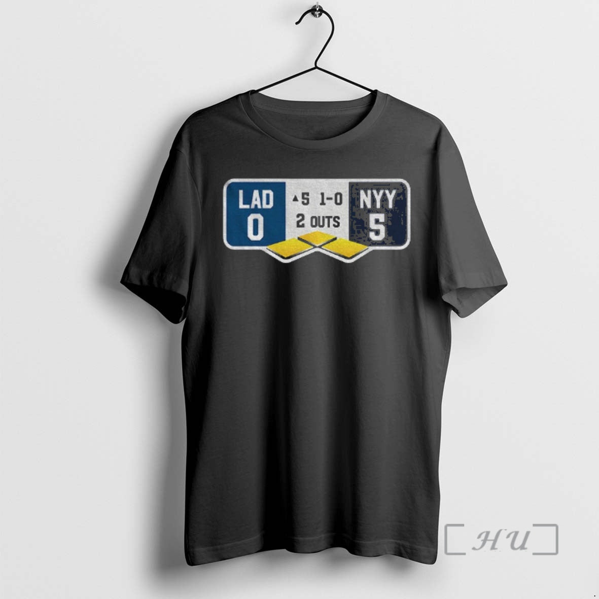 Officials Dodgers Yankees World Series Top Of The Fifth Lad 0 5 Nyy Premium - T-Shirt, Sweatshirt, Hoodie
