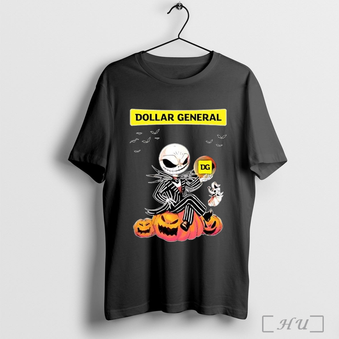 Officials Dollar General Halloween With Jack Skellington Posters T Shirt Unisex T-shirt, Sweatshirt, Hoodie, Long Sleeve Tee - T-Shirt, Sweatshirt, Hoodie