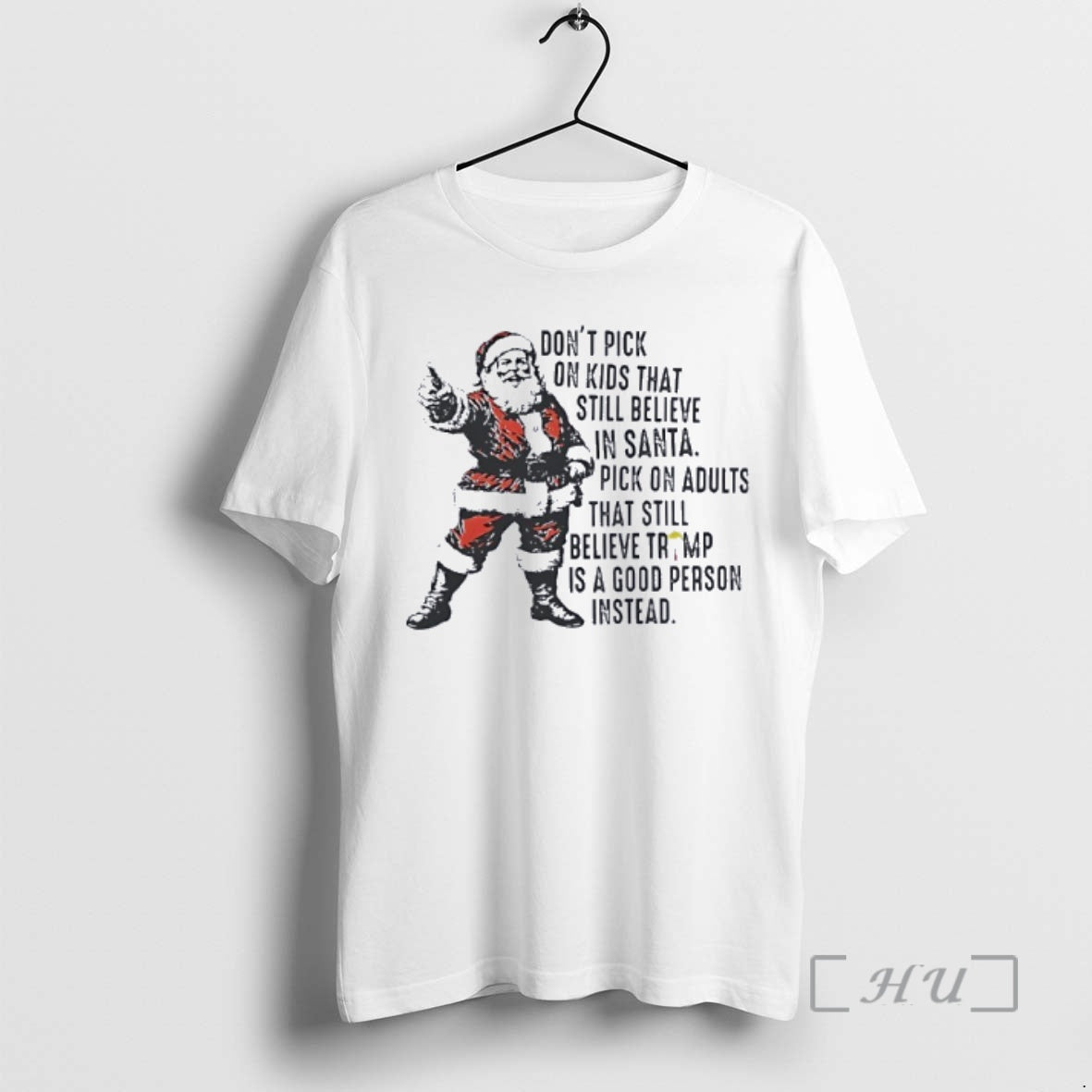 Officials Dont Pick On Kids That Still Believe In Santa Funny Premium T Shirts Sweater - T-Shirt, Sweatshirt, Hoodie
