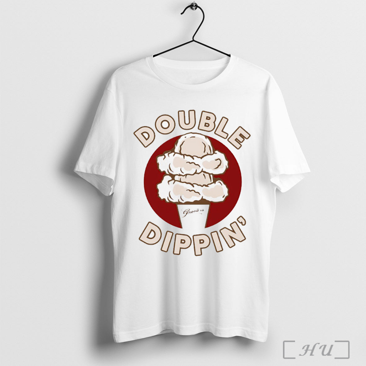 Officials Double Dippin Ice Cream T Shirt Unisex T-shirt, Sweatshirt, Hoodie, Long Sleeve Tee - T-Shirt, Sweatshirt, Hoodie