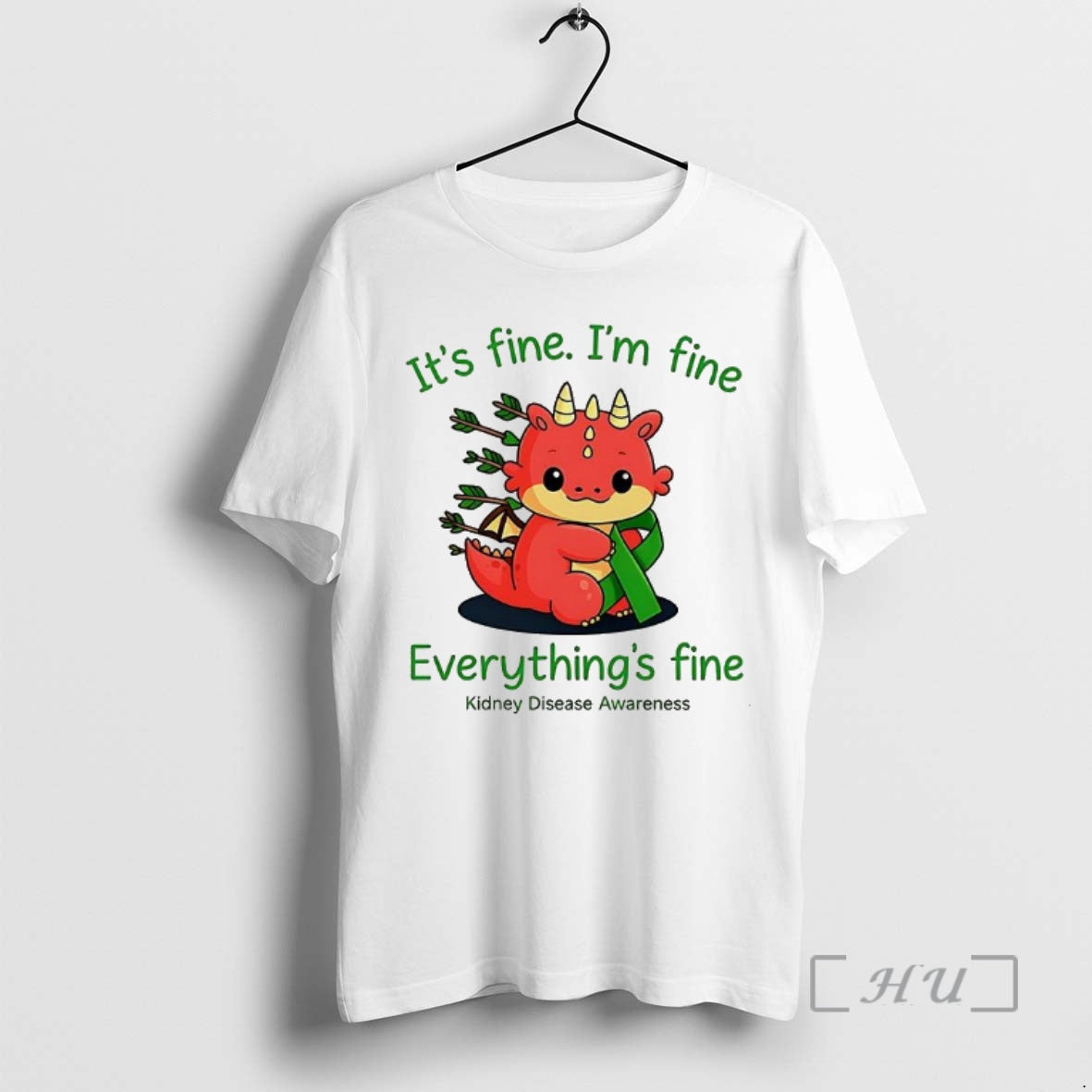 Officials Dragon Its Fine Im Fine Everythings Fine - T-Shirt, Sweatshirt, Hoodie