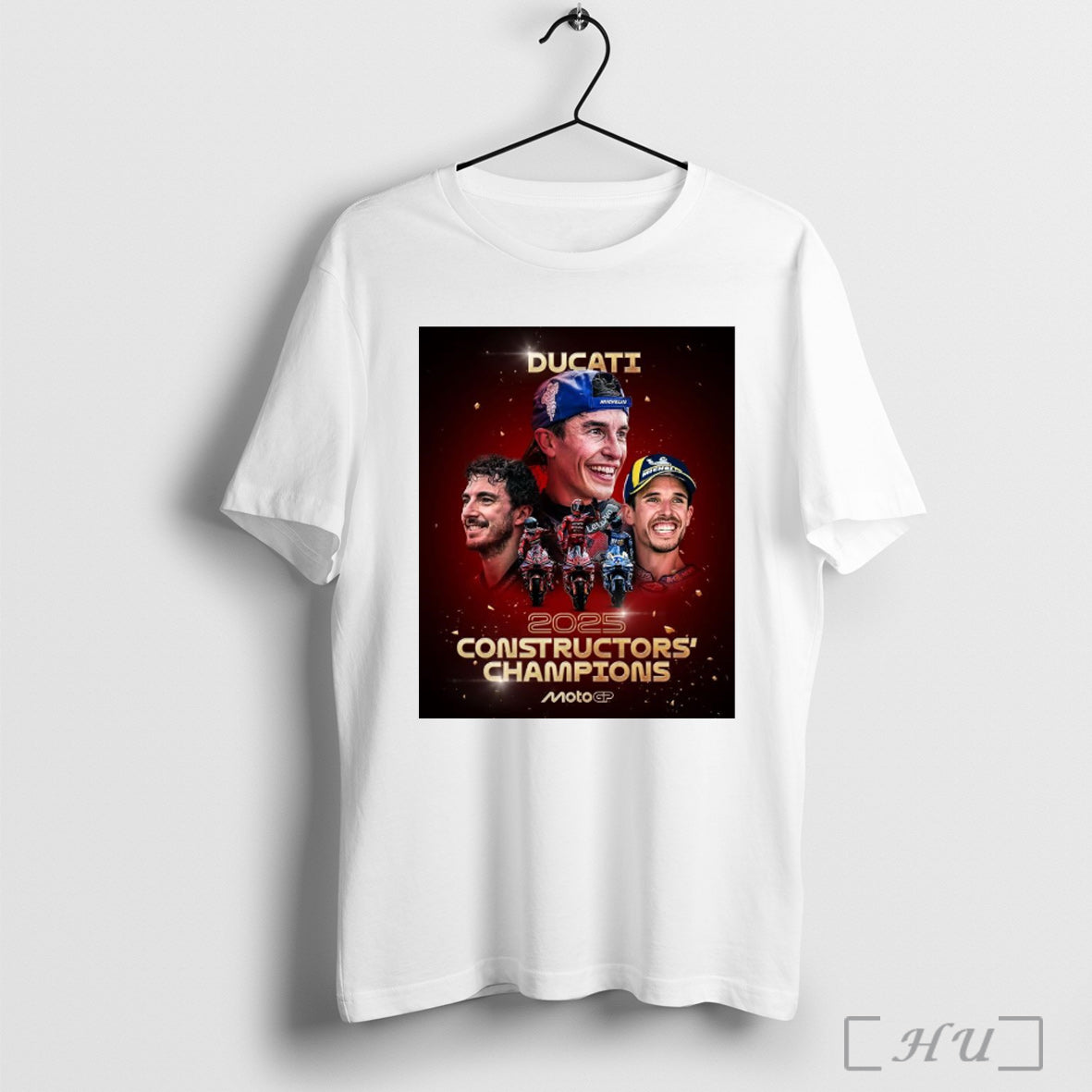 Officials Ducati 2025 Constructors Champions Marc Marquez Alex Marquez Alenta Motogp T Shirt - T-Shirt, Sweatshirt, Hoodie